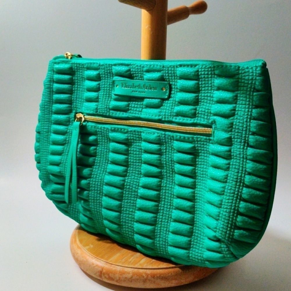 Elizabeth Arden Teal Green Mini Bag